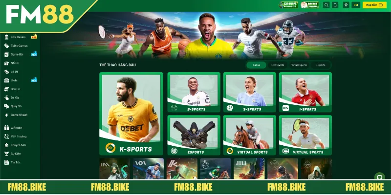 Tìm hiểu khái quát về sảnh cược thể thao FM88 online